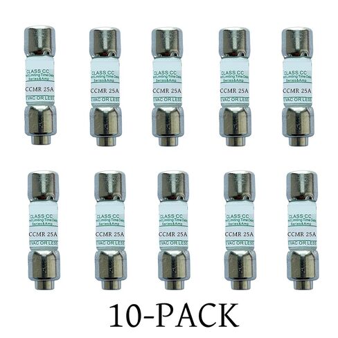 10 عبوات جديدة CCMR-25 CCMR 25A CCMR025 CCMR-25A 600Vac صمام تأخير الوقت، CCMR-25A صمامات خرطوشة رفض الفئة CCMR-25A الحالية in Kuwait