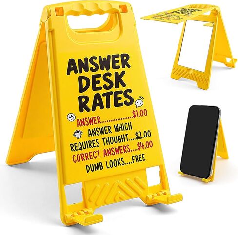 Funny Desk Accessories for Women, No Crisis Allowed This Week Sign-Office Decor for Women, Gag Gifts for Men, Unique Office Desk Decor for Coworker Teammate Employee Boss, White Elephant Gifts (No Crisis) in Saudi Arabia