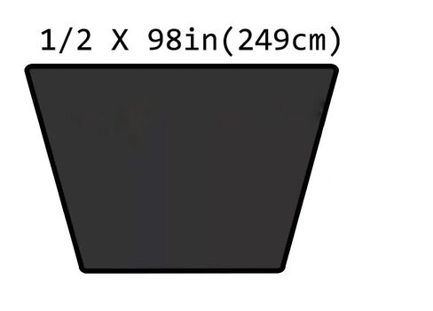 A96/4L980, A96 Belt, 4L980 Belt, A96 Belts, 4L980 Belts, A96 V-Belt, 4L980 V-Belt, A96 V-Belts, 4L980 V-Belts, A96 or 4L980 Belts, A96 or 4L980 V-Belt, 1/2 x 98in 2 Pcs in Saudi Arabia