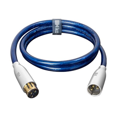 XLR Digital Audio Cable, [Single-Crystal Copper | 20AWG] M/F XLR Cable Suitable for Home Theaters, Audio Systems, Car Sound Systems,Digital Audio Cable, ​Blue 4.9FT/1.5M in Saudi Arabia