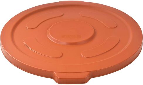 Global Industrial 55 Gallon Garbage Can Lid, Orange in Kuwait