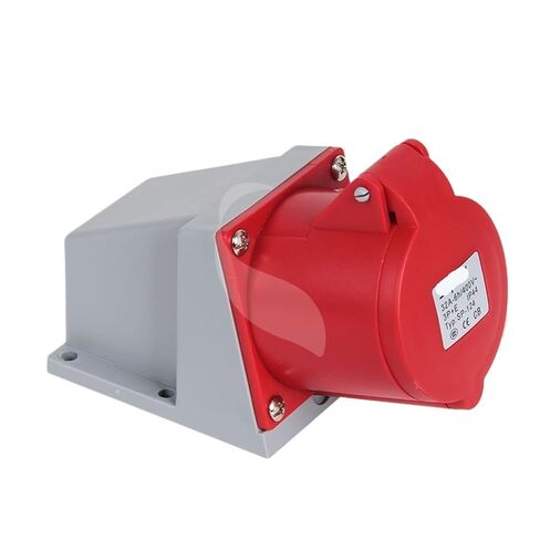 IP44 Outdoor Exposed Socket AP-124-32A Industrial Waterproof Socket European Standard Power Socket in Kuwait