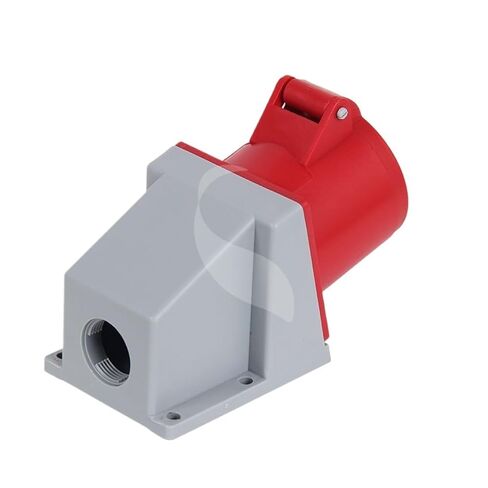 IP44 Outdoor Exposed Socket AP-124-32A Industrial Waterproof Socket European Standard Power Socket in Kuwait