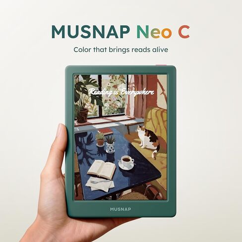 Neo C 64GB+4GB Colour eBook Reader Supports 3rd-Party apps, 6" E Ink ePaper eReader Digital Paper, with Color Display, Long Battery Life for Reading in Saudi Arabia