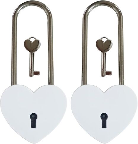 Love Lock Heart Padlock with Key Wish Red Heart Lock for Valentines, Anniversary, Valentines Day, Lovers Wedding, Lovelock Bridge,Travel,Wishing Trees 3.9" 99.1mm(Red) in Saudi Arabia
