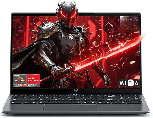 2025 جهاز كمبيوتر محمول مع معالج AMD Ryzen7 (8C/16T ، حتى 4.3 جيجا هرتز) ، رسومات AMD Radeon ، 16 جيجابايت DDR4 RAM 512GB SSD ، WIFI 6 ، Windows 11 Computers ، 15.6 بوصة عرض IPS ، 4800mAh بطارية ، من النوع C ، Micro SD ، Webcam in Kuwait