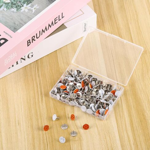 200 Pack Reflective Trail Markers Marking Tacks Glow Reflective Mark Trail Markers Thumb Nails for Hunting Hiking Camping Tree Stand in Saudi Arabia