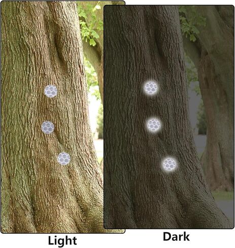 200 Pack Reflective Trail Markers Marking Tacks Glow Reflective Mark Trail Markers Thumb Nails for Hunting Hiking Camping Tree Stand in Saudi Arabia