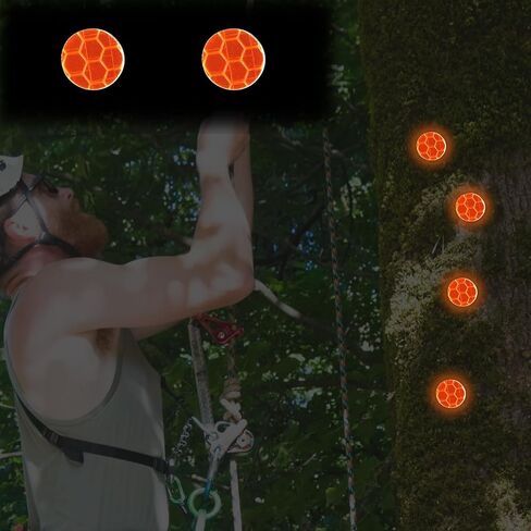 200 Pack Reflective Trail Markers Marking Tacks Glow Reflective Mark Trail Markers Thumb Nails for Hunting Hiking Camping Tree Stand in Saudi Arabia