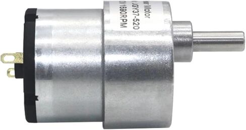 12V 24V JGB37-520 High Torque Gearbox Electric Motor Gear 5/10/20/30/45/60/100/200/300/600rpm(12v,45RPM) in Saudi Arabia