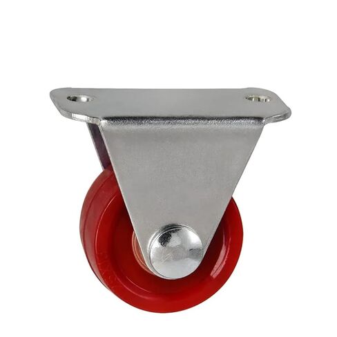 4pcs/Batch 1 inch PU Directional casters Light Maroon Polyurethane Rollers Silent wear-Resistant Furniture Wheels in Saudi Arabia