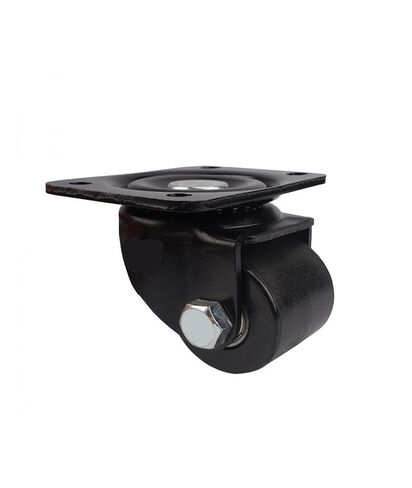 1 piece Heavy Duty 2 inch Low Center of Nylon Swivel Caster Silent Caster Heavy Duty Industrial Furniture Swivel Caster in Saudi Arabia