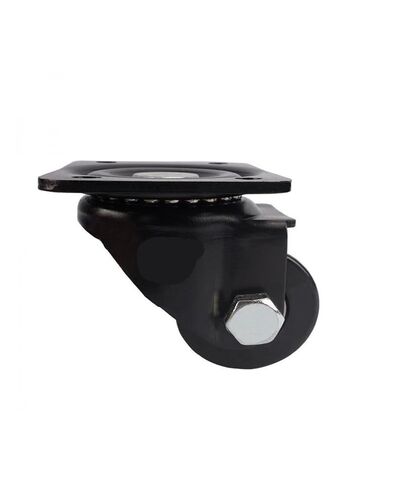 1 piece Heavy Duty 2 inch Low Center of Nylon Swivel Caster Silent Caster Heavy Duty Industrial Furniture Swivel Caster in Saudi Arabia