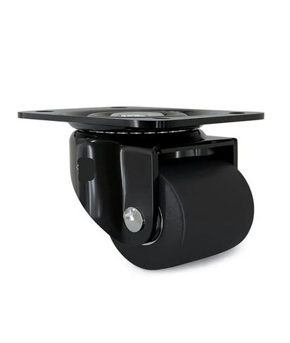 1 piece Heavy Duty 2 inch Low Center of Nylon Swivel Caster Silent Caster Heavy Duty Industrial Furniture Swivel Caster in Saudi Arabia