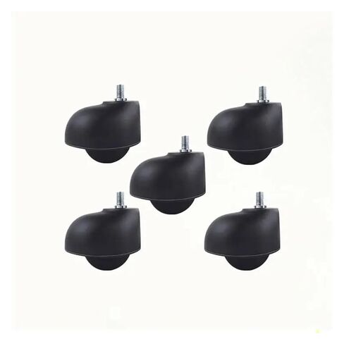 5 PCS Furniture Casters Chair Computer Rotation Damping Universal Wheel(Screw Bread Wheel) in Saudi Arabia