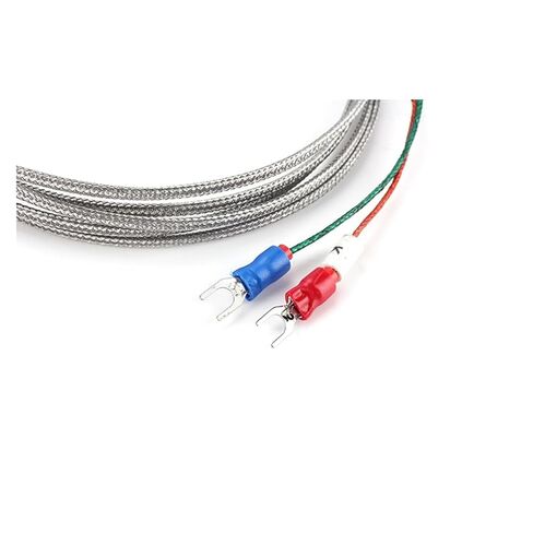 WRNT-03 M8 K نوع مع 6 متر 8 متر 10 متر سلك طول الكابل 50-200 مللي متر مسبار مستشعر درجة الحرارة الحرارية 1 قطعة (M8 K 10 متر 100 مللي متر) in Kuwait