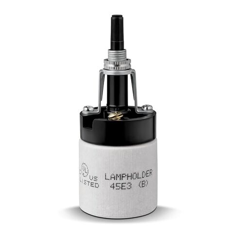 E26 Porcelain Lamp Socket with Rotary Knob Switch - High Temperature Resistance, UL Listed, 250V 250W for Safe Lighting Replacements (1 Pack) in Saudi Arabia