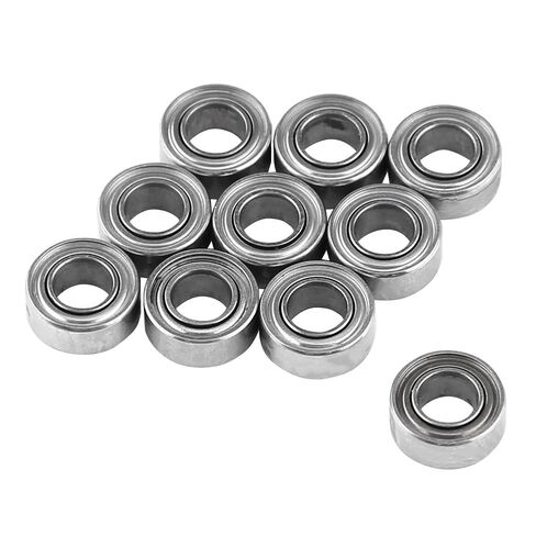Mini Ball Bearing 3x6x2.5mm for 3D Printer and Model Making, 10 Pack Double Shielded, Small Space, Low Noise, Mechanical Drive Steel Bearings,Spherical Bearing in Saudi Arabia