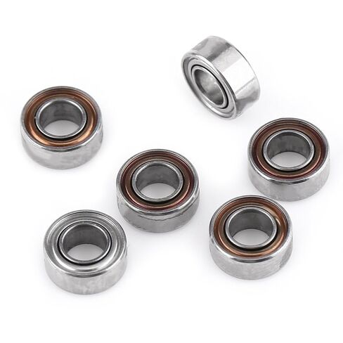 Mini Ball Bearing 3x6x2.5mm for 3D Printer and Model Making, 10 Pack Double Shielded, Small Space, Low Noise, Mechanical Drive Steel Bearings,Spherical Bearing in Saudi Arabia