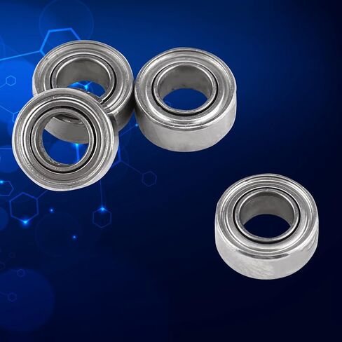 Mini Ball Bearing 3x6x2.5mm for 3D Printer and Model Making, 10 Pack Double Shielded, Small Space, Low Noise, Mechanical Drive Steel Bearings,Spherical Bearing in Saudi Arabia