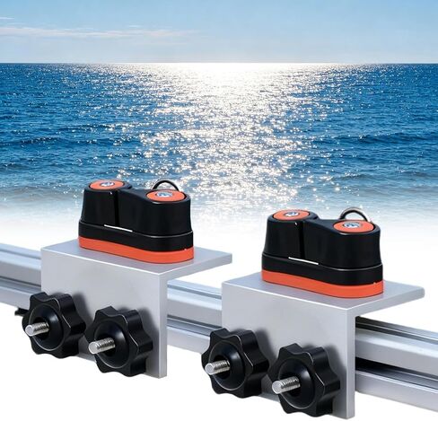 مرابط الكاميرا مع حلقة سلكية، قاعدة دعامة لمسار القارب من الألومنيوم، عبوتان، لنظام فيرساتراك/ملحقات قارب المسار in Kuwait