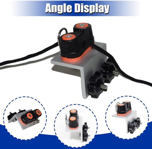 مرابط الكاميرا مع حلقة سلكية، قاعدة دعامة لمسار القارب من الألومنيوم، عبوتان، لنظام فيرساتراك/ملحقات قارب المسار in Kuwait