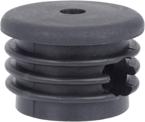 أغطية بديلة من النايلون الأسود البحري B00-T4-CAP-2PK من White Water للسلالم، تناسب أنبوب معرف 1-3/8 بوصة، عبوتان in Kuwait