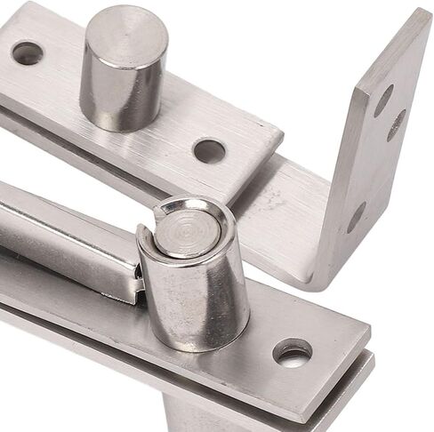 YWBL-WH 180 Degree Rotation Pivot Hinge, Stainless Steel Construction, Smooth Operation, Heavy Duty Design for Wooden and Aluminum Doors in Saudi Arabia
