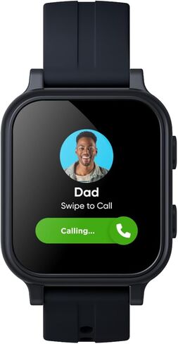Gabb Watch 3E - Watch Smart for Kids ، GPS Tracker ، لا توجد وسائل التواصل الاجتماعي أو الإنترنت ، رسوم مطلوبة (رمادي غامق) in Kuwait