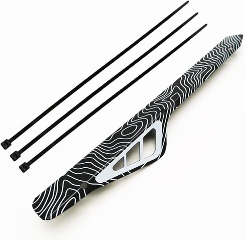 Bicycle chainstay Protector, Bicycle Frame Protector, Bicycle e-Bike Protective Cover, Scratch Resistant, Anti-Scratch, Black in Saudi Arabia