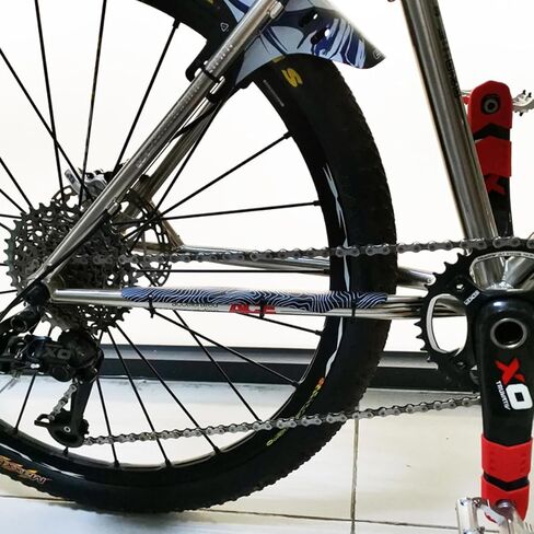Bicycle chainstay Protector, Bicycle Frame Protector, Bicycle e-Bike Protective Cover, Scratch Resistant, Anti-Scratch, Black in Saudi Arabia