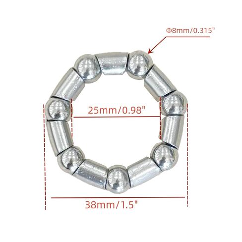 Bottom Bracket Ball Bearings with 5/16" X 7 Ball, Bike Crank Ball Bearing Repair Accessories 4Pcs in Saudi Arabia