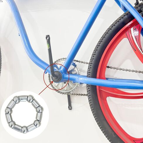 Bottom Bracket Ball Bearings with 5/16" X 7 Ball, Bike Crank Ball Bearing Repair Accessories 4Pcs in Saudi Arabia