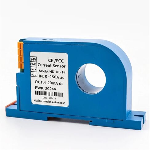 Current Transducer 0-1A AC Input 4-20mA Output 24vdc Power Supply Sensor(4-20MA-0-500A DC-DC12-28V) in Saudi Arabia
