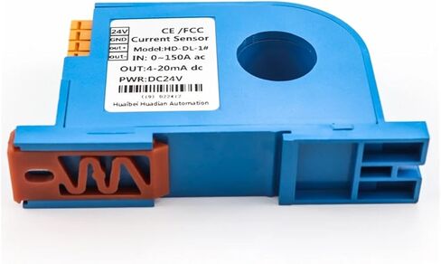 Current Transducer 0-1A AC Input 4-20mA Output 24vdc Power Supply Sensor(4-20MA-0-500A DC-DC12-28V) in Saudi Arabia