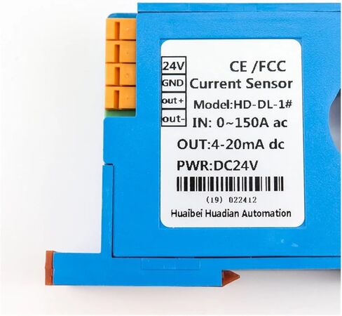 Current Transducer 0-1A AC Input 4-20mA Output 24vdc Power Supply Sensor(4-20MA-0-500A DC-DC12-28V) in Saudi Arabia