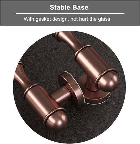 Modern Door Handle Hardware, Heavy-Duty Commercial Stainless Steel Push Pull Door Handle/Barn Door Pull Handles/Glass Pulls/Bronze/150Cm/59.1In,Black-60Cm-Black-40Cm/15.7In in Kuwait