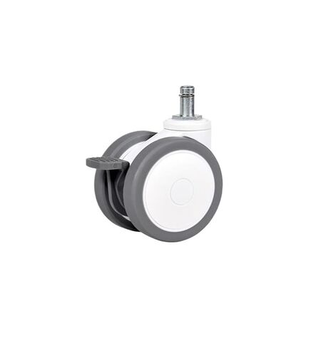 5 Pieces/lot 3 inch casters Swivel/Brake Chair Accessories Wheels Computer Mute(Universal) in Saudi Arabia