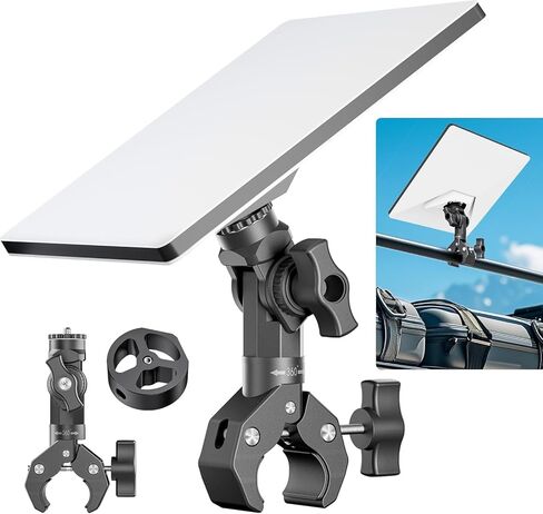 [2025 New Version] Starlink Mini Mount - Upgraded Non-Spherical Joints Adjustable Clamp Mount for RV Yacht Camper, Starlink Mini Accessories with 2025 Pipe Adapter,SPX-04176000-501 in Kuwait