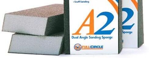 A2 Dual Angle Fine Grit Abrasive Drywall Sponges - 100 Ct. Contractor Pack in Kuwait