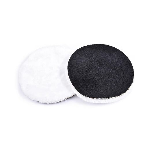 8 Pcs 7 Inch Microfiber Polishing Pad, Hook and Loop Back Finishing Disc, Flocking Soft Microfiber Buffing Polisher Wheel, Cutting Pads for Car Paint Waxing Finishing in Kuwait