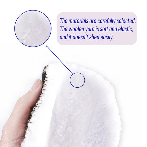 8 Pcs 7 Inch Microfiber Polishing Pad, Hook and Loop Back Finishing Disc, Flocking Soft Microfiber Buffing Polisher Wheel, Cutting Pads for Car Paint Waxing Finishing in Kuwait