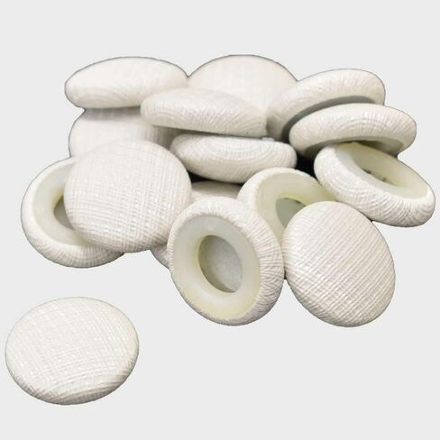 Rinker Boat Button Seat Snap Covers 7000652 | White Pearl 3/4 Inch (Set of 15) in Saudi Arabia