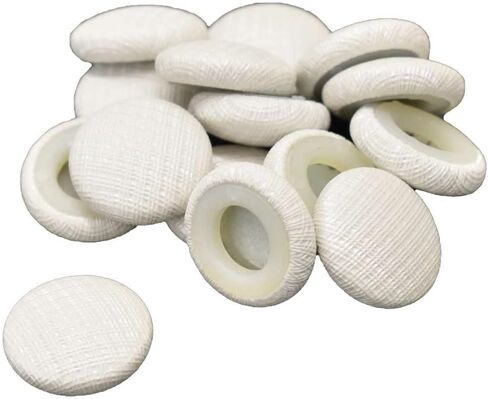 Rinker Boat Button Seat Snap Covers 7000652 | White Pearl 3/4 Inch (Set of 15) in Saudi Arabia