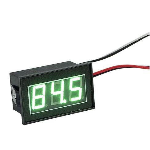 DC0-100V شاشة ديجيتال الفولتميتر رئيس V56D السيارة الكهربائية 1 قطعة (أخضر) in Saudi Arabia