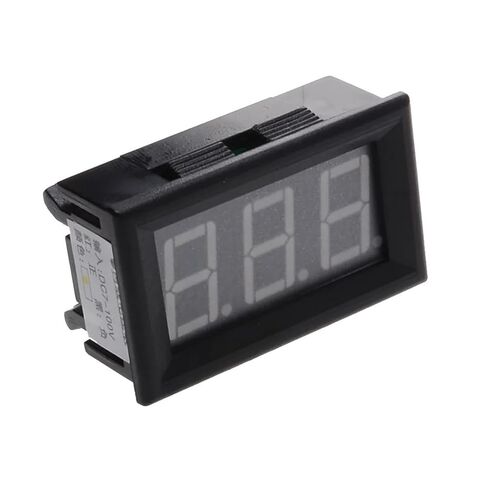 تيار مستمر 7-100 فولت الفولتميتر الرقمي جهاز قياس الجهد الكهربائي 0.56 بوصة 2 أسلاك LED فولت قياس لوحة رصد متر 1 قطعة in Saudi Arabia