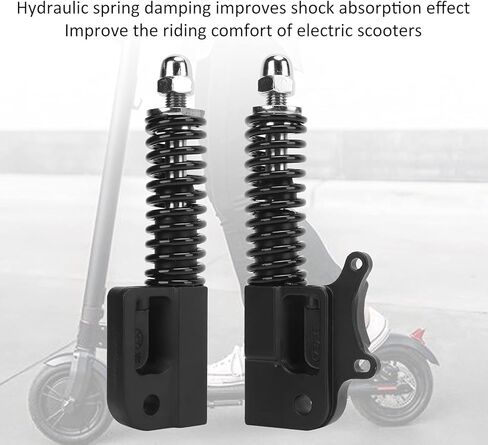 10inch Electric Scooter Front Fork Suspension, Hydraulic Spring Shock Absorber for Kugoo M4 M4 Pro, Heavy Duty Front Shock Replacement in Saudi Arabia