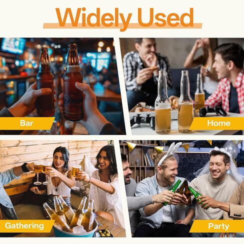 20pcs Beadable Beer Opener Reusable Bottle Opener Decorative for Bartenders DIY Flat Beer Bottle Openers Beaded Bottles Openers DIY Bead Metal Silver Wine Stoppers for Crafts Fall Bar Party Favor in Saudi Arabia
