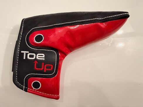 New Odyssey Toe Up Black/Red Blade Headcover - Magnet Cover in Saudi Arabia