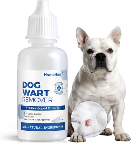 Dog Wart Remover, Natural Skin Support for Dogs. Rapidly Eliminates Warts & Skin Tags - Fast Acting, Pain-Free & Gentle (0.7 fl.oz) in Kuwait
